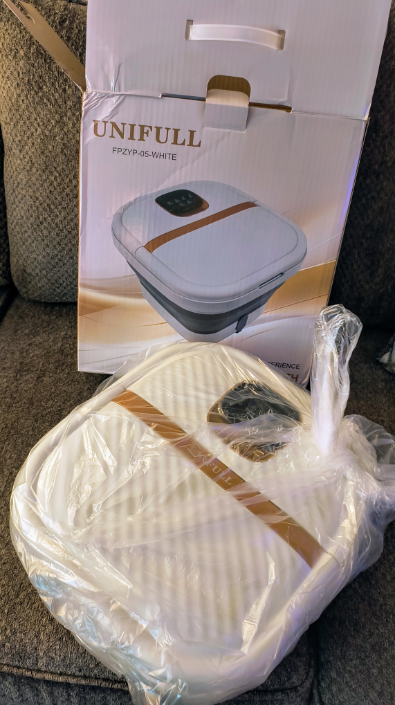 UNIFULL Collapsible Foot Bath with Heat, Massage etc. - photo 2