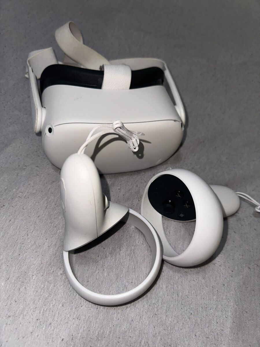 Meta Quest 2 VR Headset and Controllers