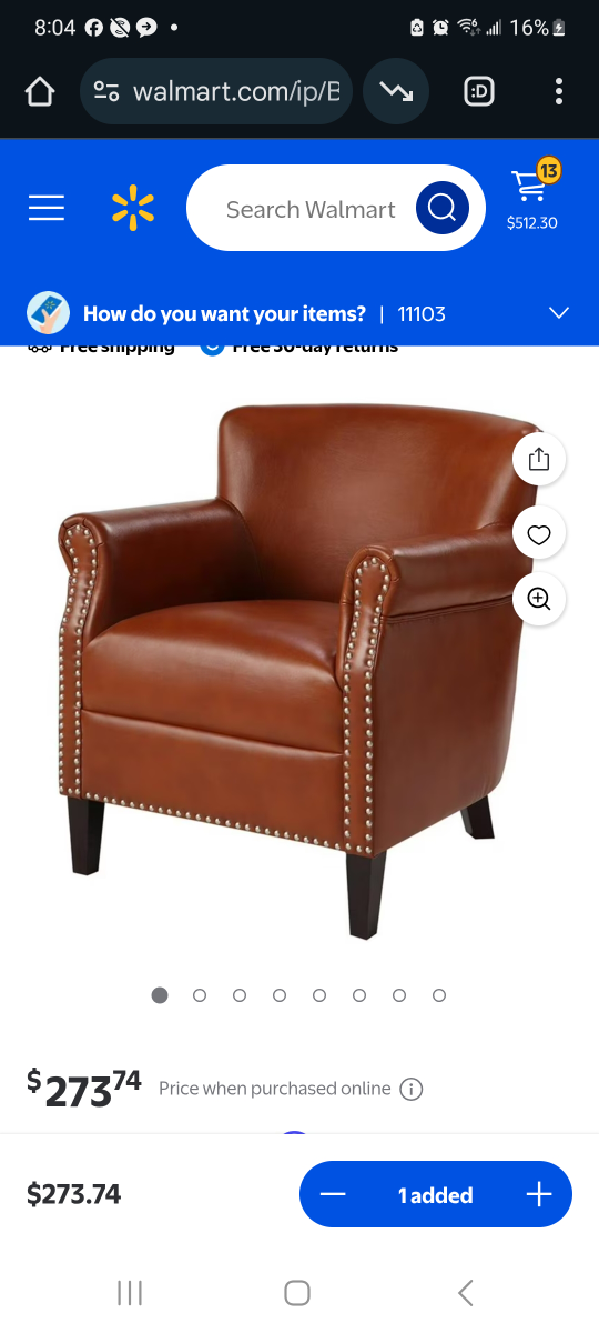 Bowery Hill Transitional Styled Faux Leather Club Chair🏈 - photo 4