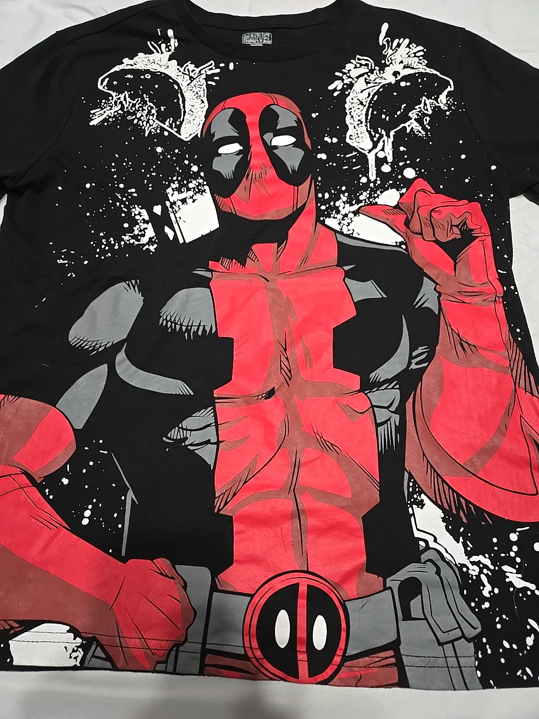 Men's Deadpool Marvel T-Shirt - Size Medium image indicator(2)