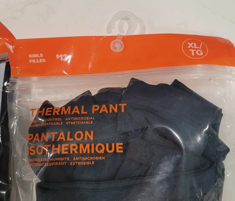 Girls' Joe Fresh Thermal Pants - Size XL image indicator(3)