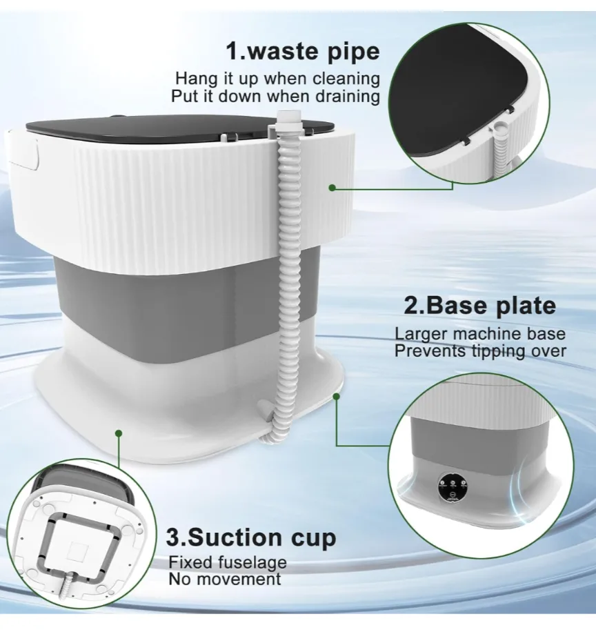 Portable Mini Washing Machine - 15L Capacity image indicator(2)