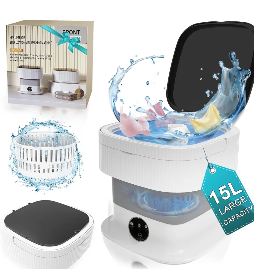 Portable Mini Washing Machine - 15L Capacity image indicator(4)