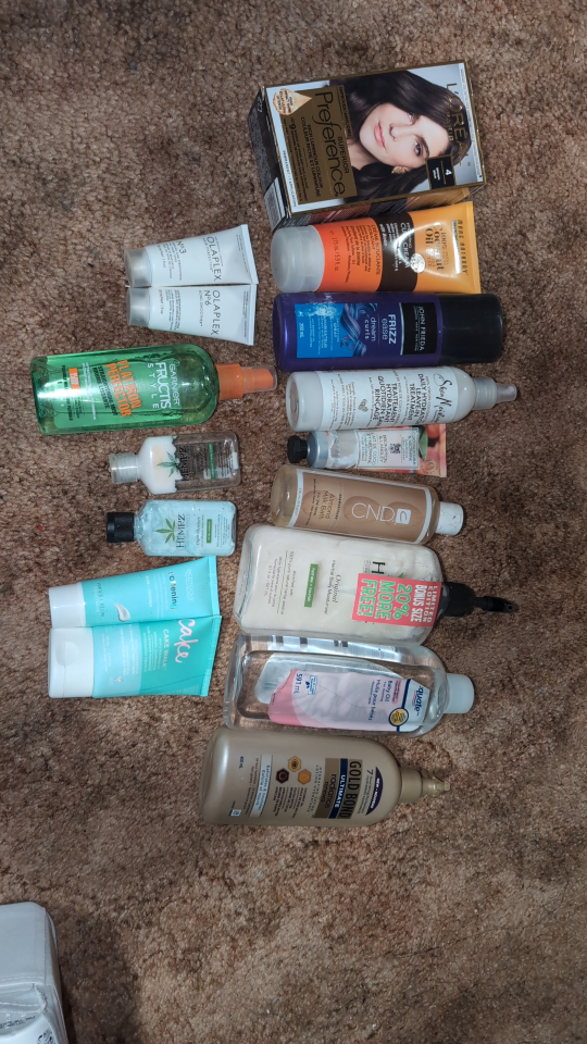 Haircare and lotions