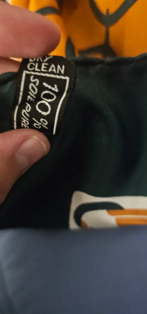 Vintage Celine 100% Silk Scarf Authentic image indicator(3)