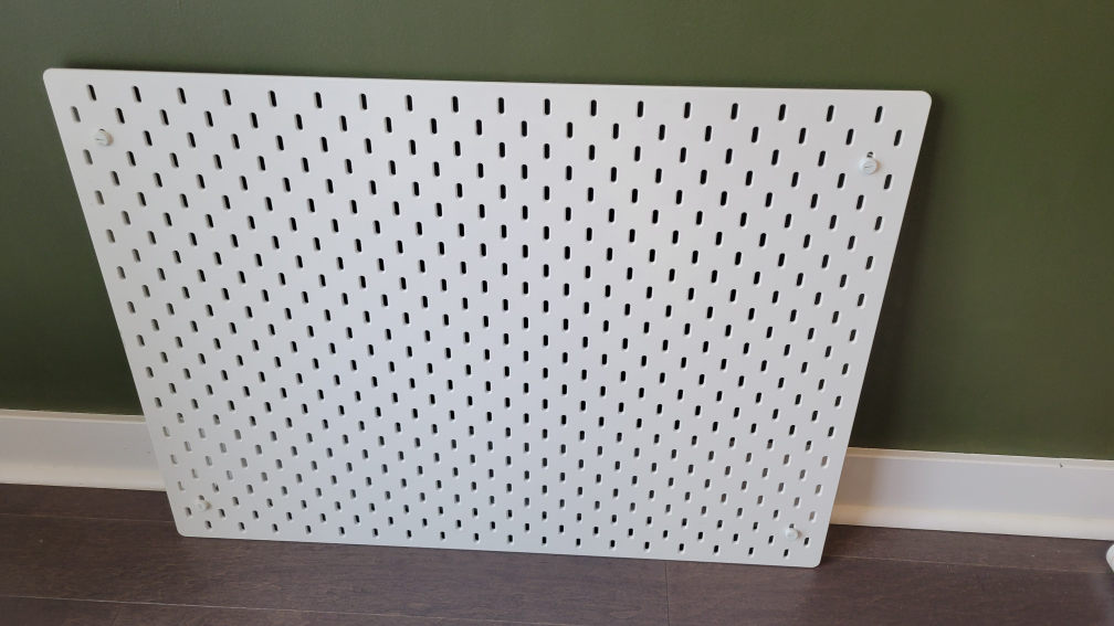 IKEA - Pegboard, white, 76x56 cm (30x22 ")
