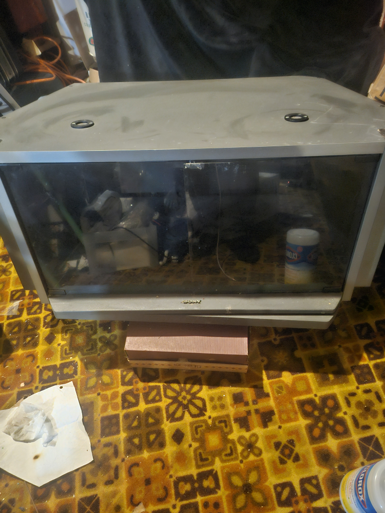 Vintage Sony Corner TV Stand