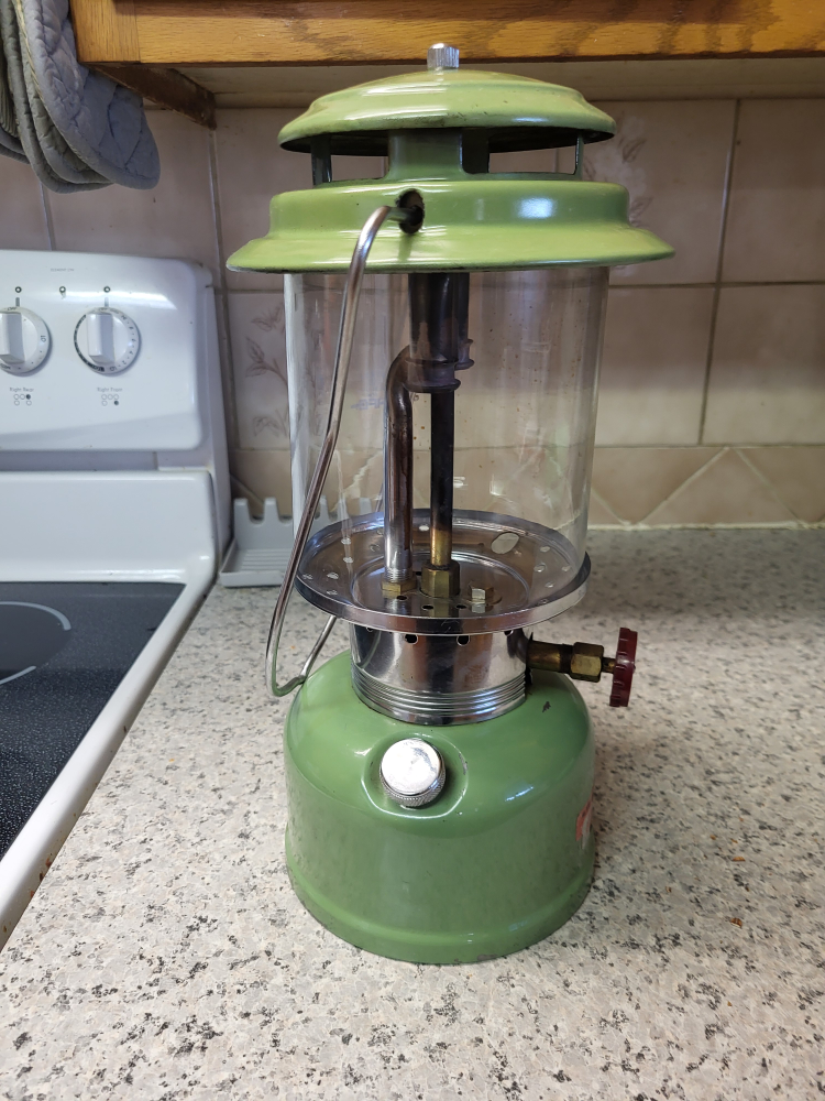 Vintage AFC gasoline lantern- Green - photo 4