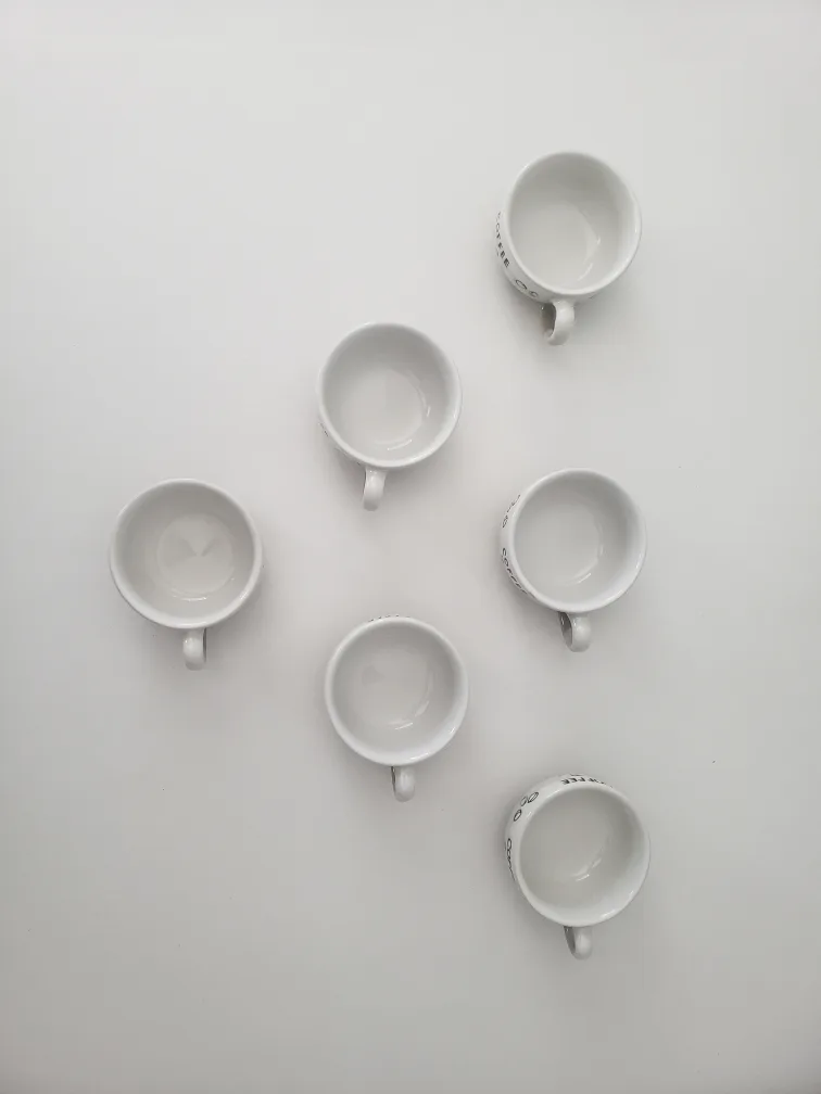 🏈 Espresso Cup + Saucer Stand Set ☕️ image indicator(10)