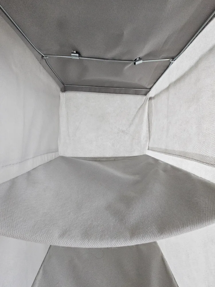 5-shelf hanging closet organizer image indicator(2)