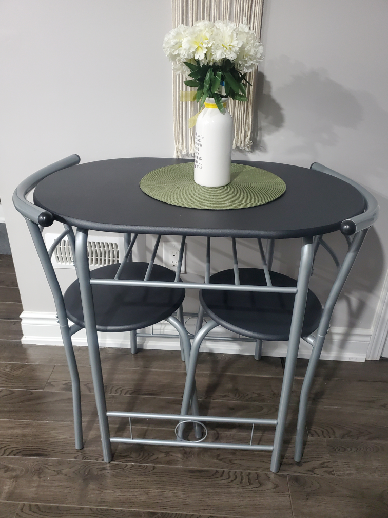 Small Kitchen Table Set with Two Chairs