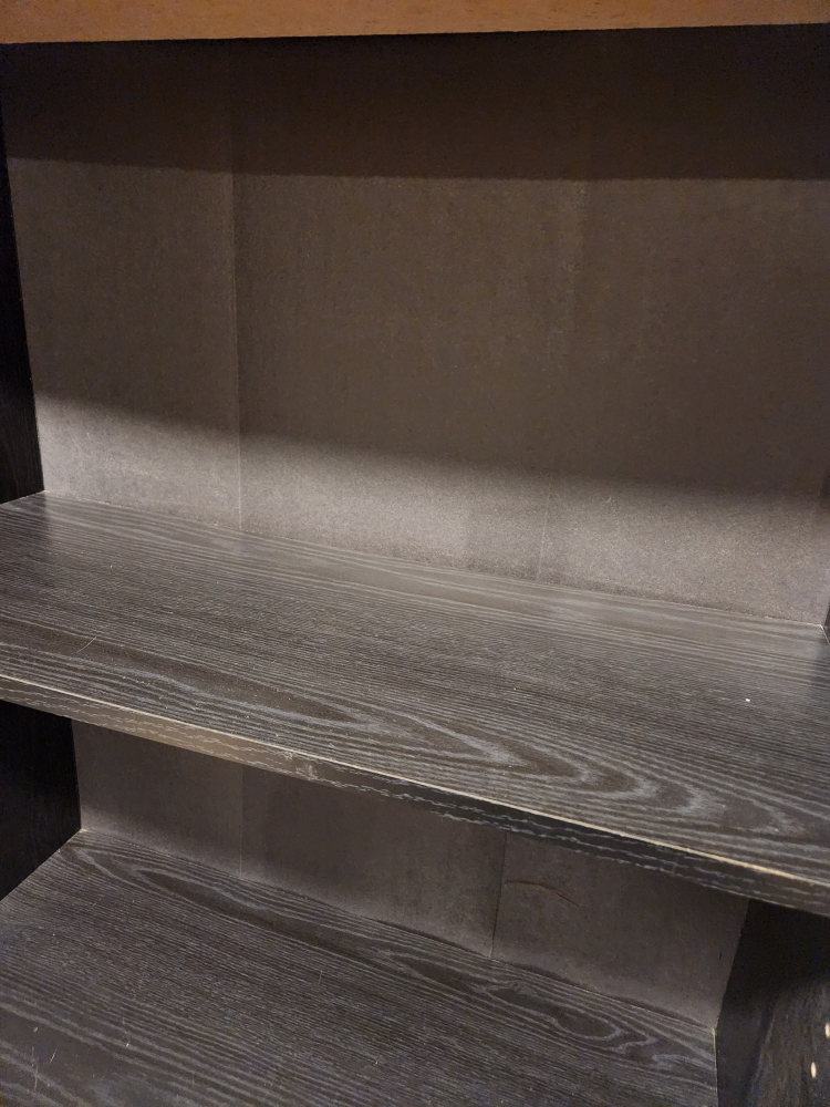 Tall Black Bookcase - photo 2