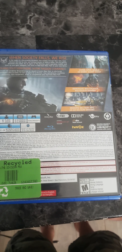 Tom Clancy's The Division PS4 Game - photo 3
