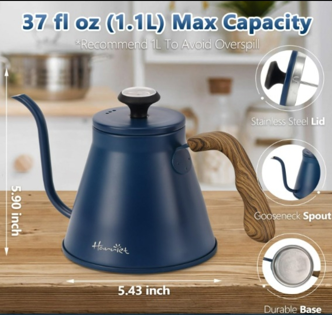 Hario Gooseneck Kettle with Thermometer - photo 3