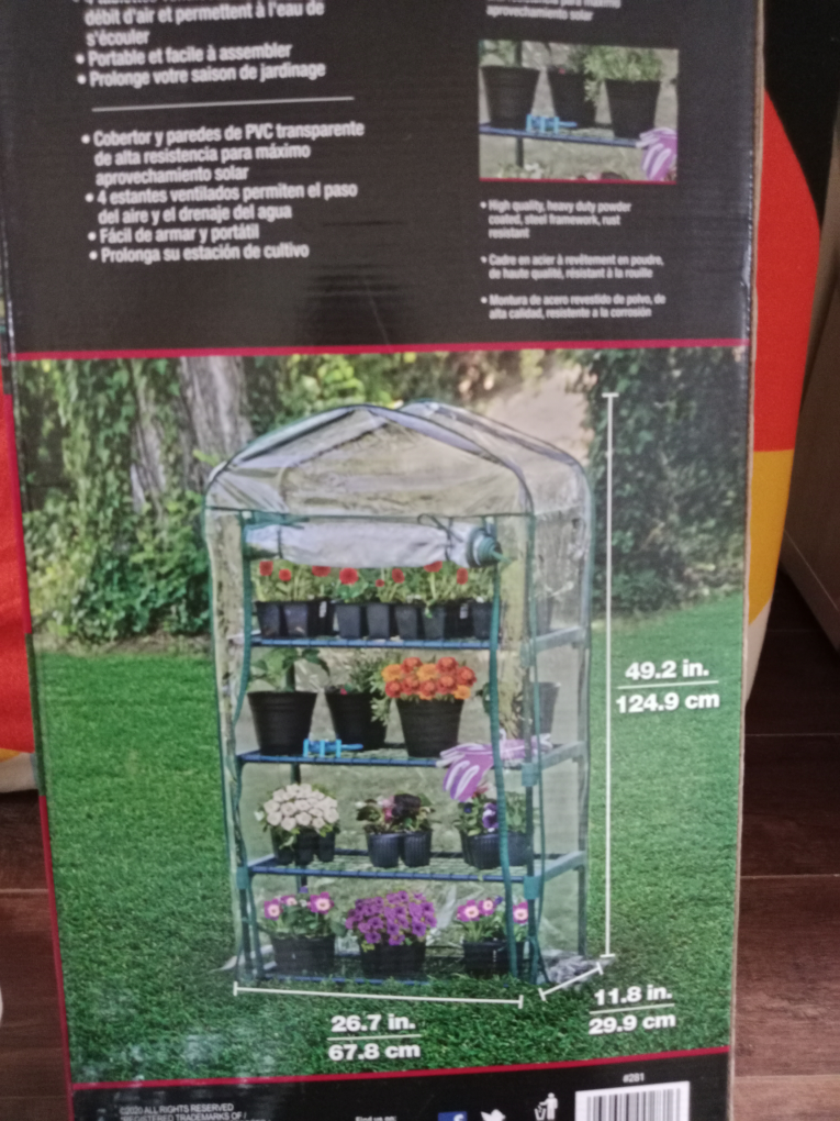 Bond 4-Tier Greenhouse