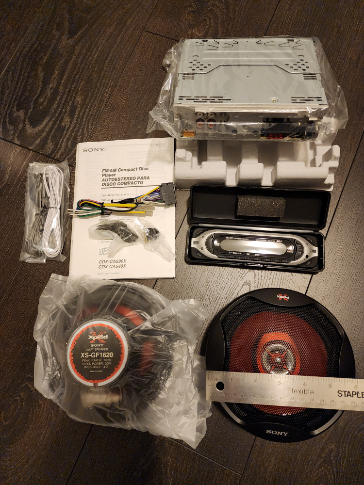 Sony Xplod CDX-S5400 Car Stereo System w/ Speakers - New in Box - photo 4