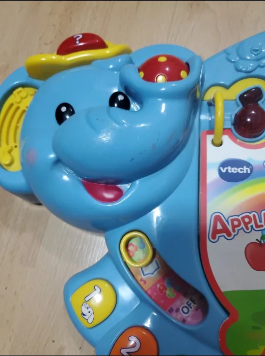 Vtech touch & teach elephant image indicator(4)