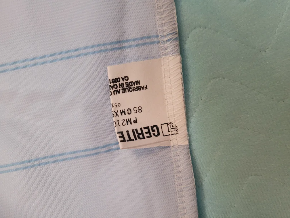 Bed protector,  Changing Mat Pad - Light Blue image indicator(2)