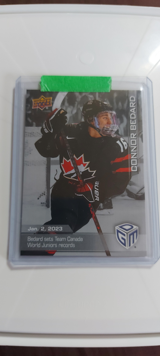 Connor Bedard game dated moments Silver Script