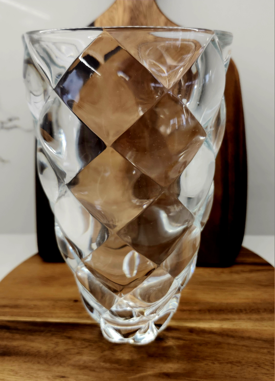 NACHTMANN Large Crystal Vase. 10" tall - photo 2
