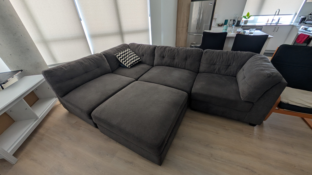 Grey Sectional Sofa - photo 2