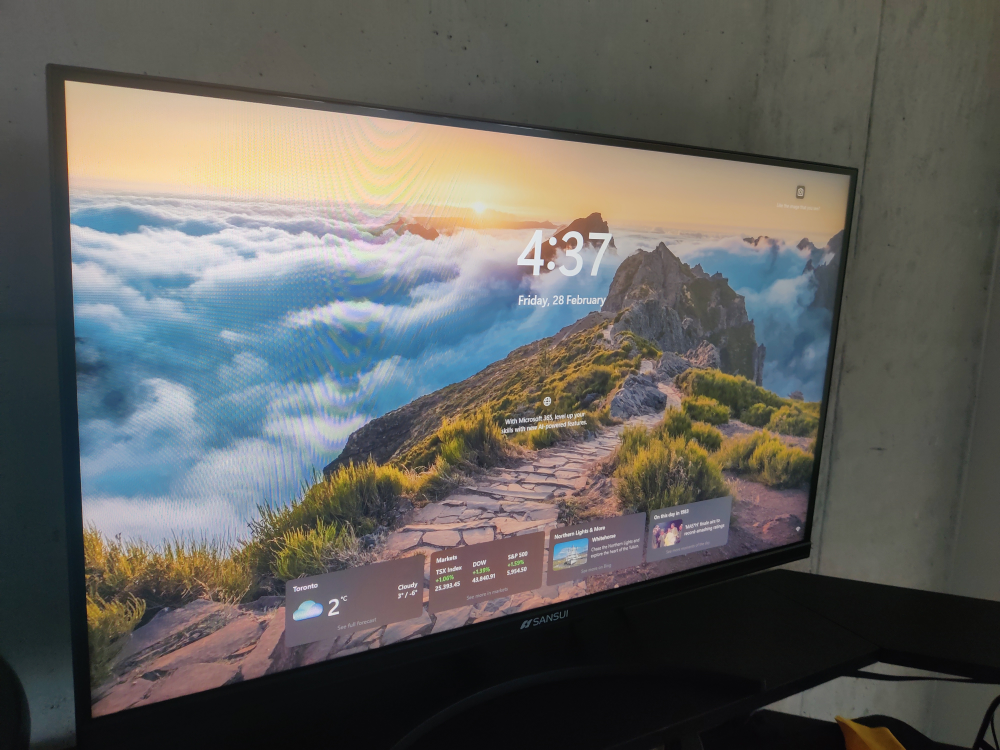 SANSUI 27” IPS 100Hz Monitor - photo 3