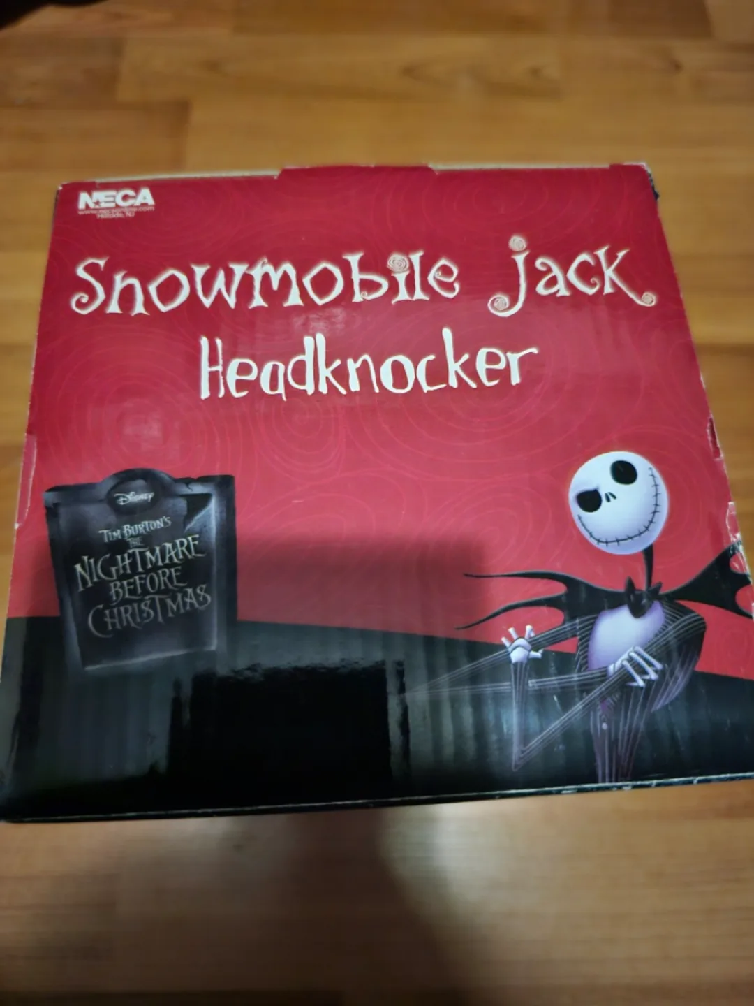 BRAND NEW Nightmare Before Christmas Snowmobile Jack Headknocker image indicator(4)