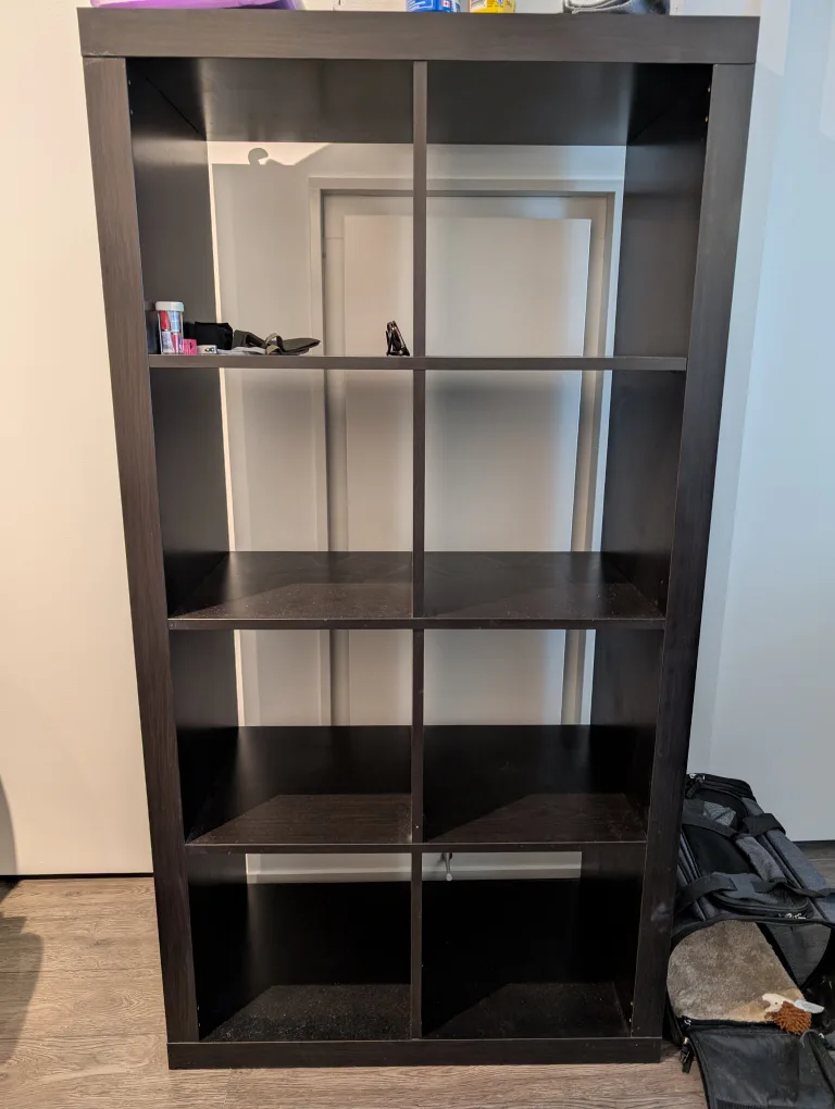 IKEA Kallax 4x2 Shelving Unit thumbnail