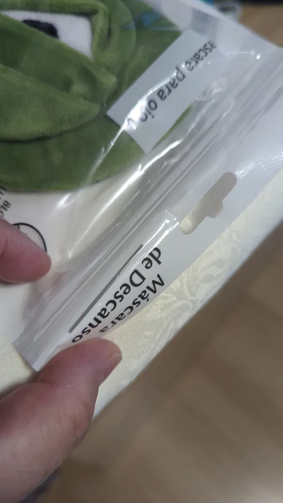 Cute 3D Frog Eye Sleep Mask image indicator(3)