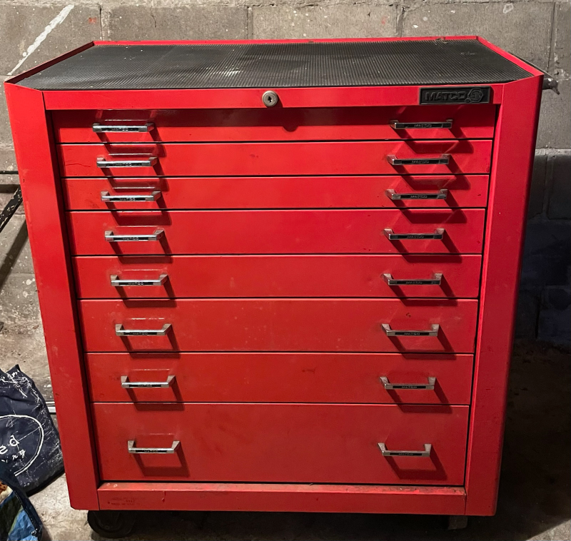 Vintage Matco Tools Rolling Cabinet