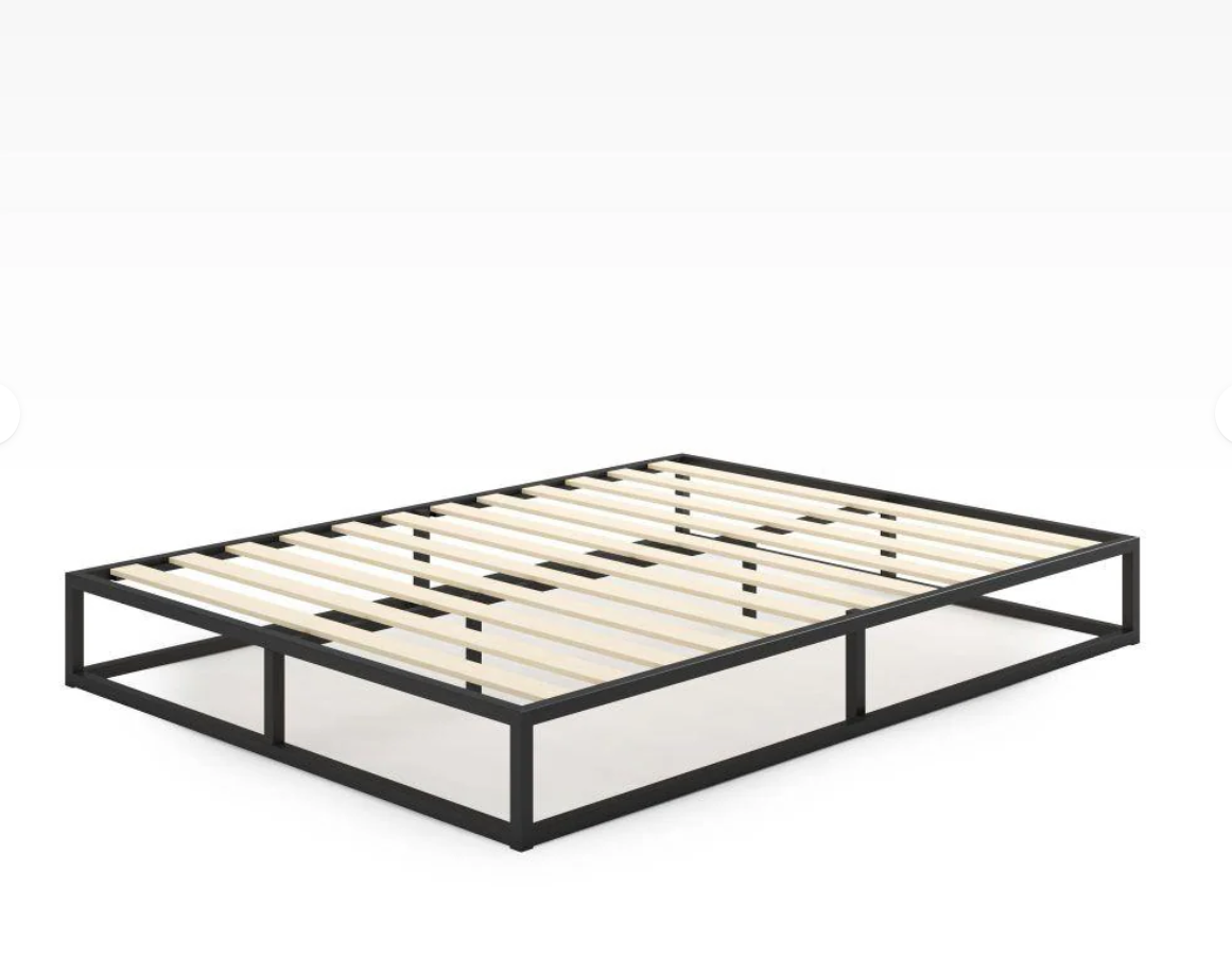Queen metal bed frame