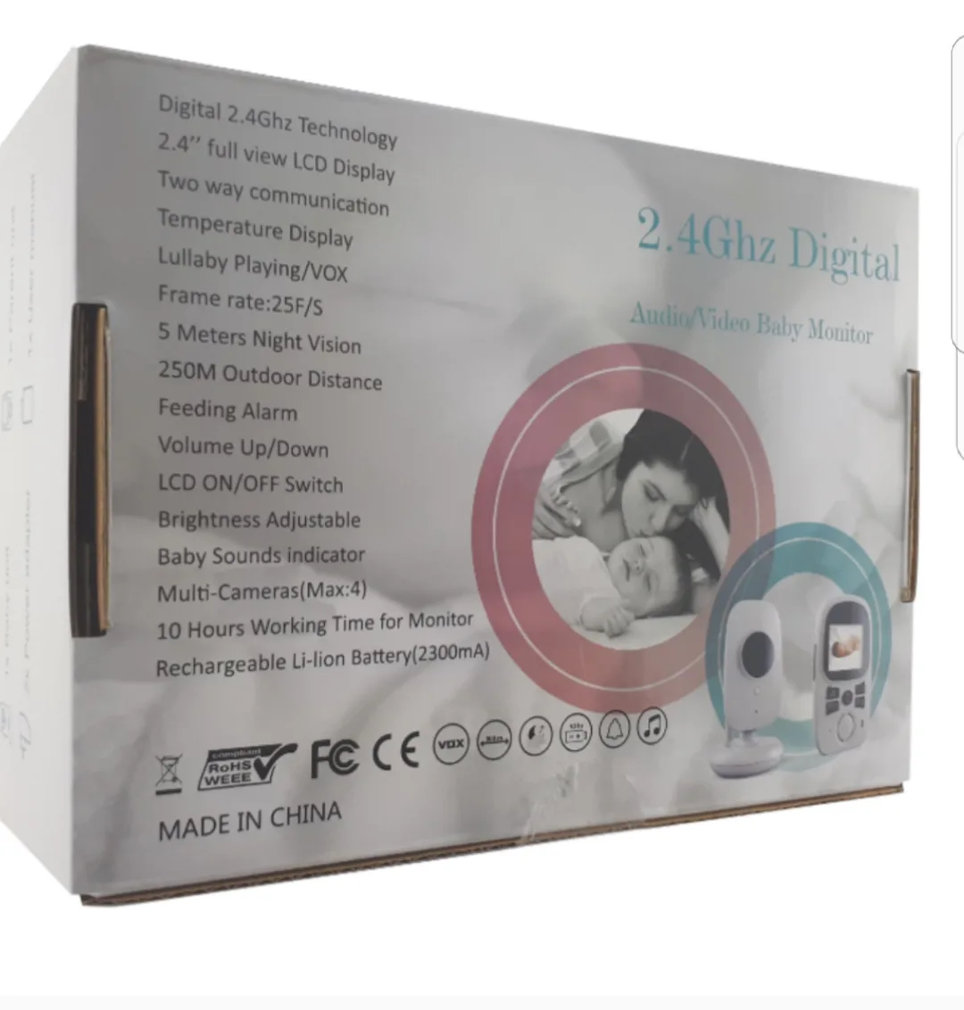 BRAND NEW BABY MONITOR WITH SCREEN image indicator(3)