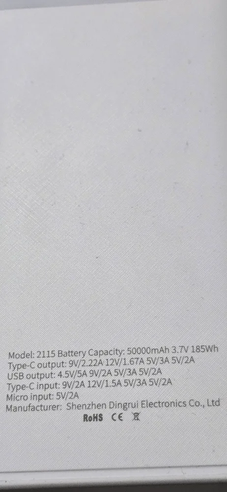 Portable Power Bank 50000mAh With Solar Panal image indicator(3)