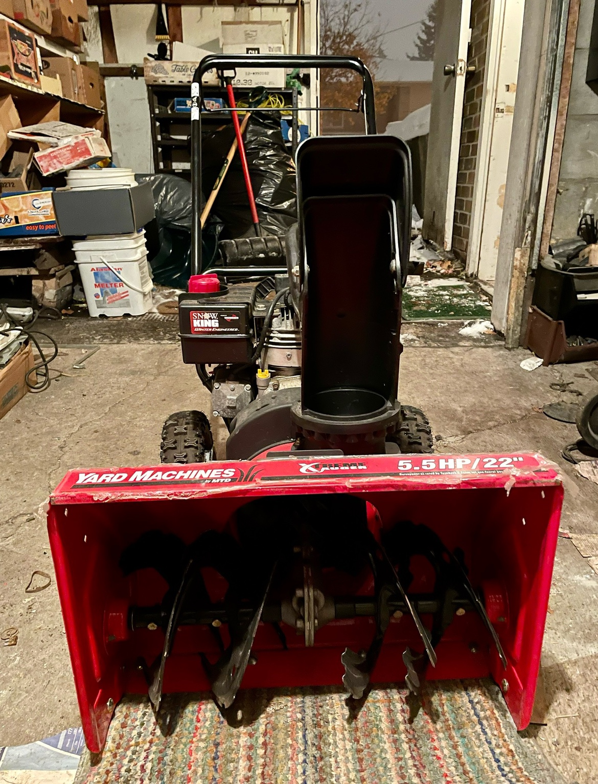 Yard Machines 5.5 HP 22" Snowblower