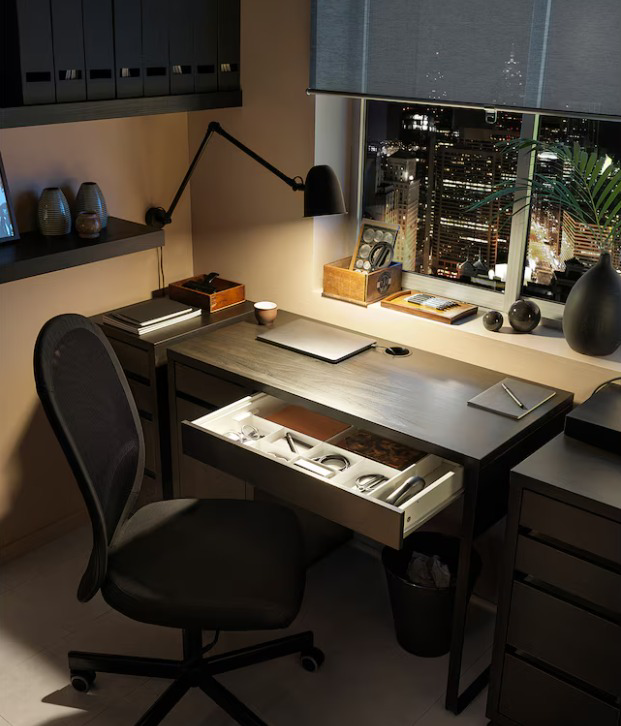 IKEA MICKE Desk - Dark Brown - photo 4