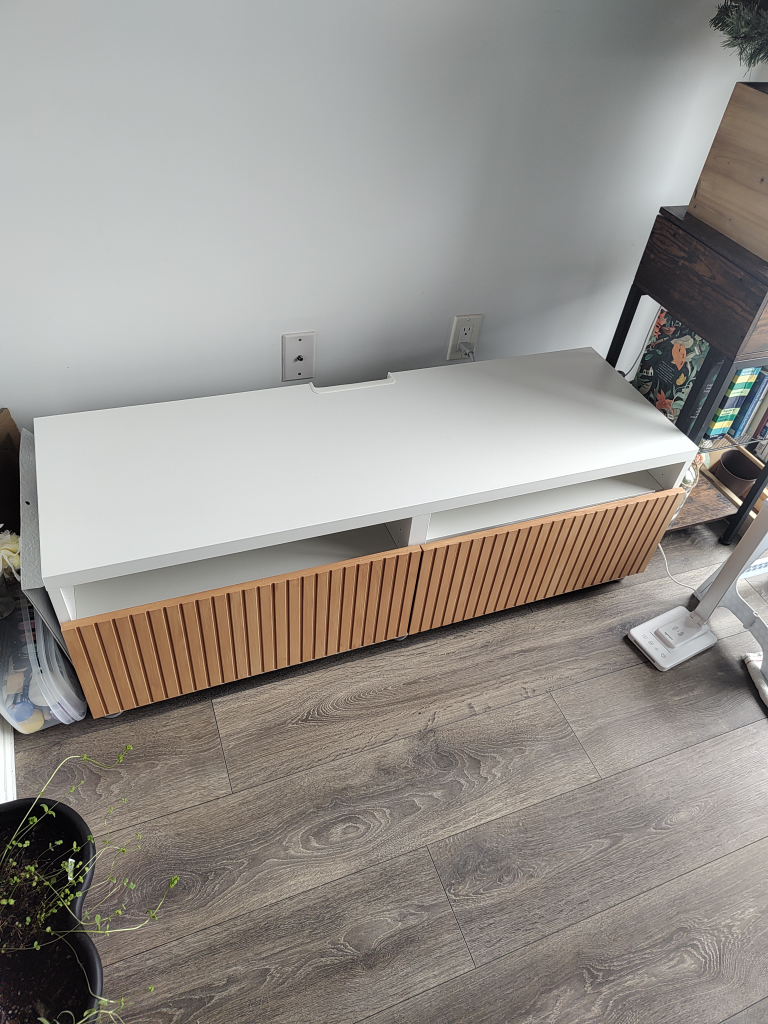 IKEA Hemnes TV Rack with push drawers