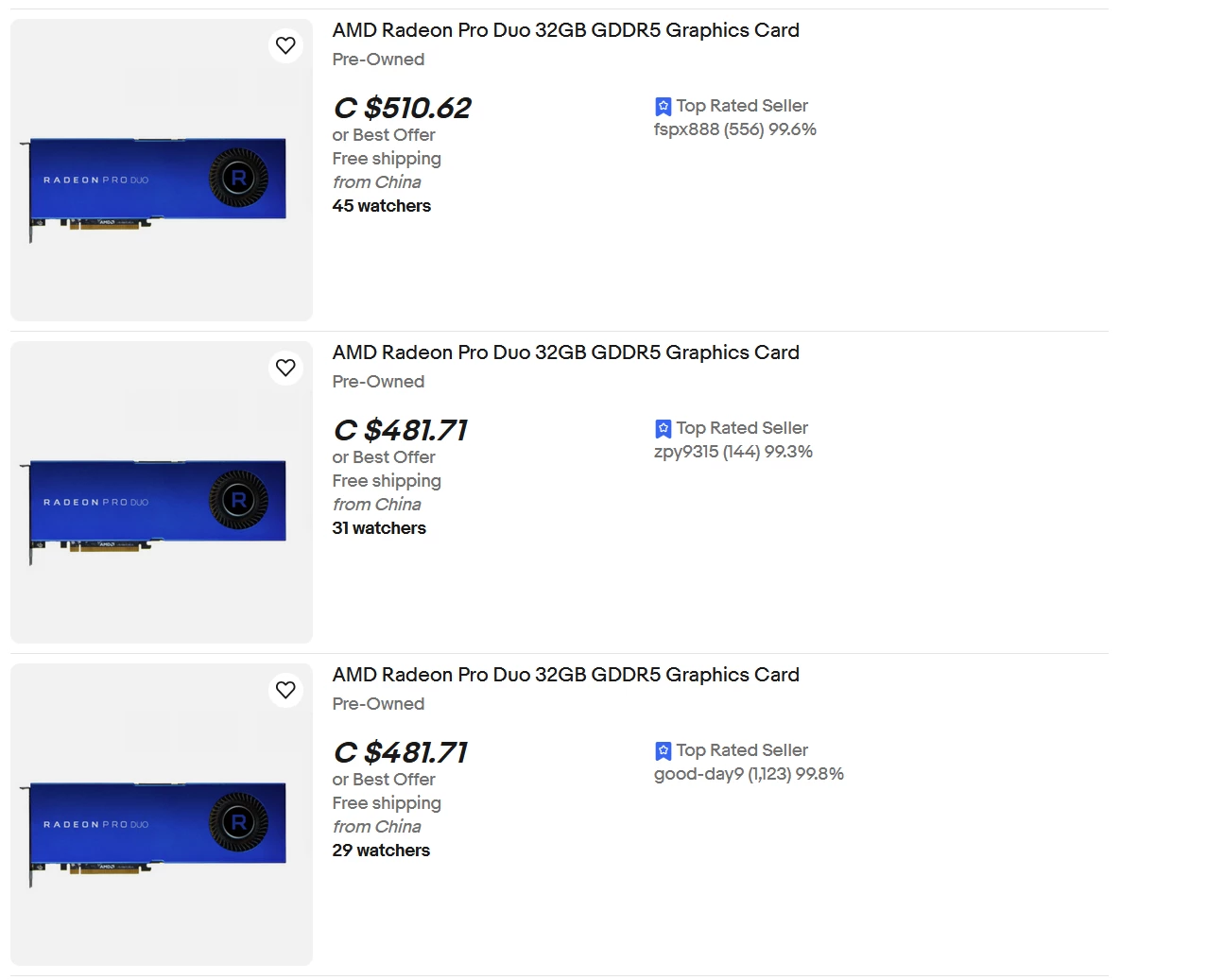 AMD Radeon Pro Duo 32GB GDDR5 Graphics Card (Polaris) - photo 5