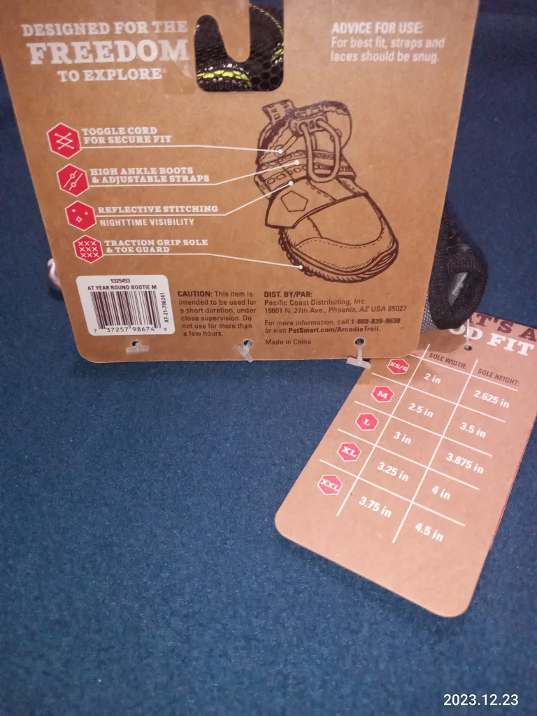 Arcadia Trail All-Terrain Dog Boots🥕 image indicator(4)