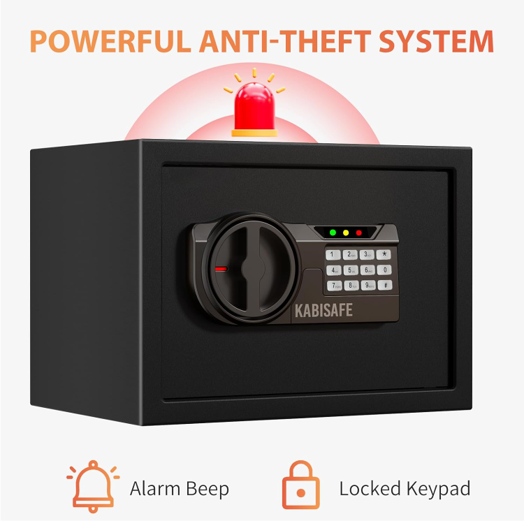 Kabisafe Security Safe Box - Black - photo 4