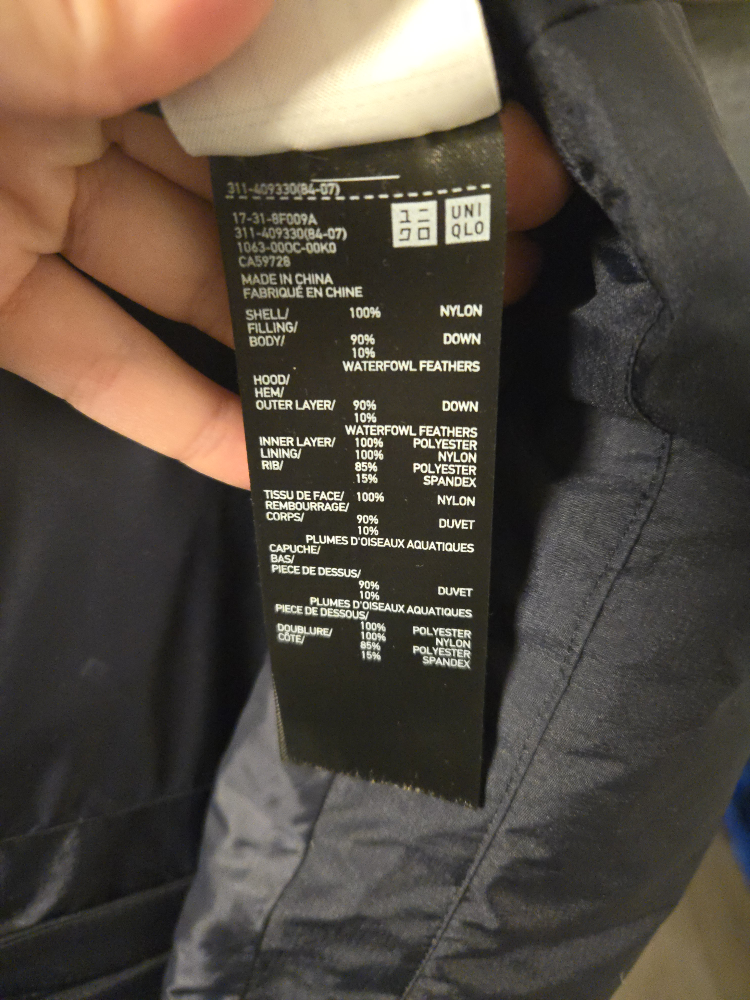 Uniqlo mens seamless down parka - photo 4