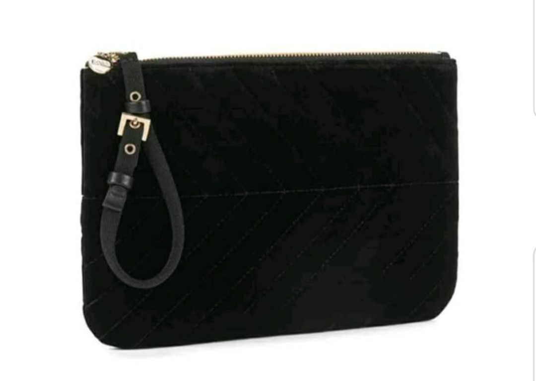Hugo Boss Velvet Quilted Clutch - photo 2