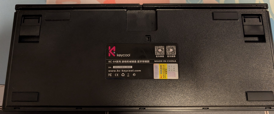 Keycool KC84 75% wireless keyboard - photo 2