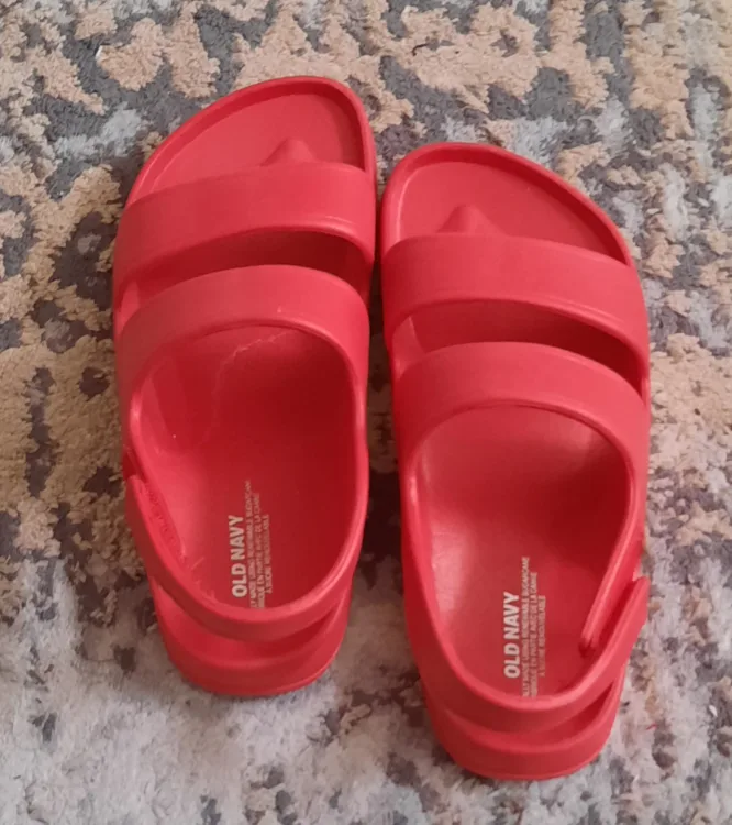 2pc Set , 1 Old Navy Toddler Sandals and Outfit image indicator(2)