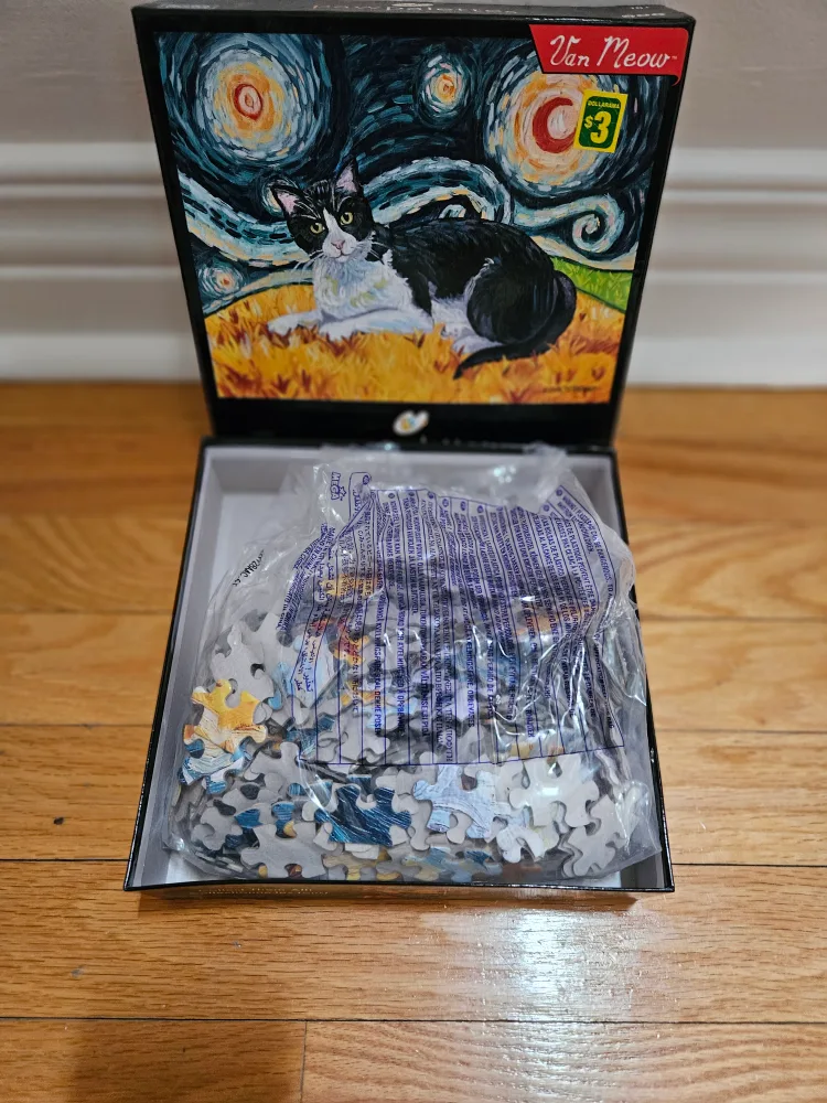 Van Meow 3 Paw Palettes Puzzle - New in Box image indicator(2)