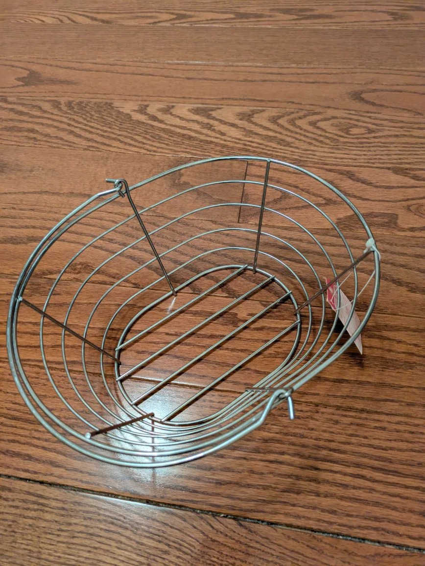 🏈 Metal Wire Basket with Handle image indicator(2)