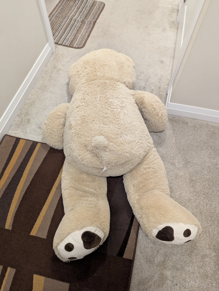 50" Giant Plush Teddy Bear - photo 3