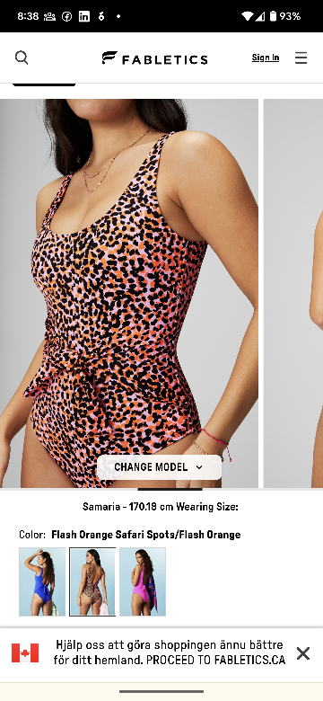 Fabletics Scoop Back One-Piece Swimsuit - photo 2
