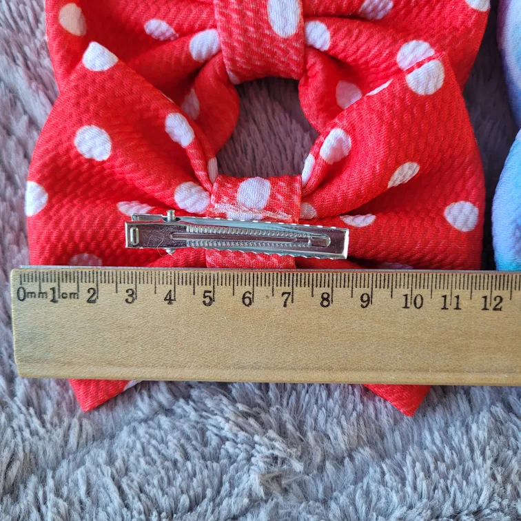 Hair Bows with Alligator Clips - 12cm (5") image indicator(6)