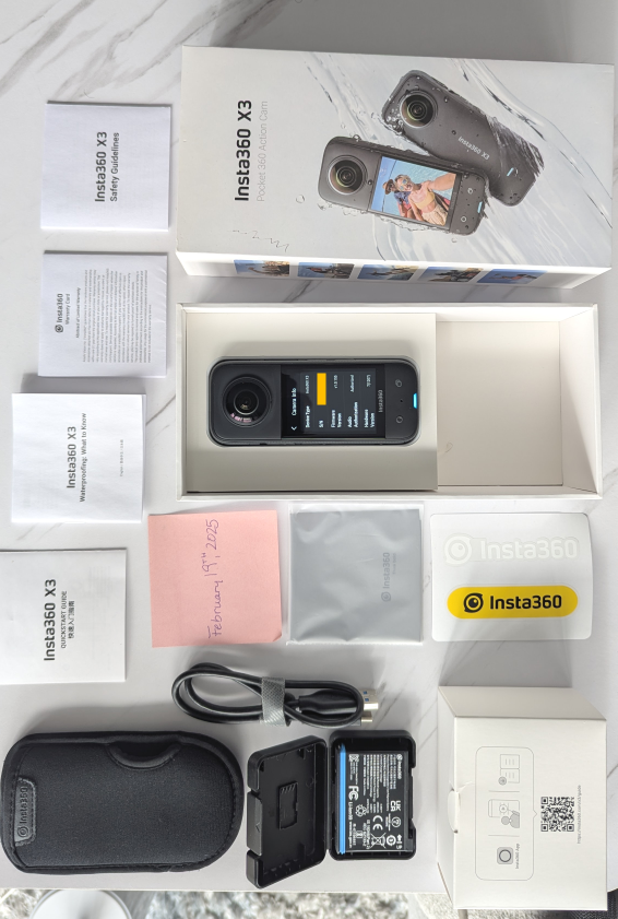 Insta360 X3 + Extra Battery