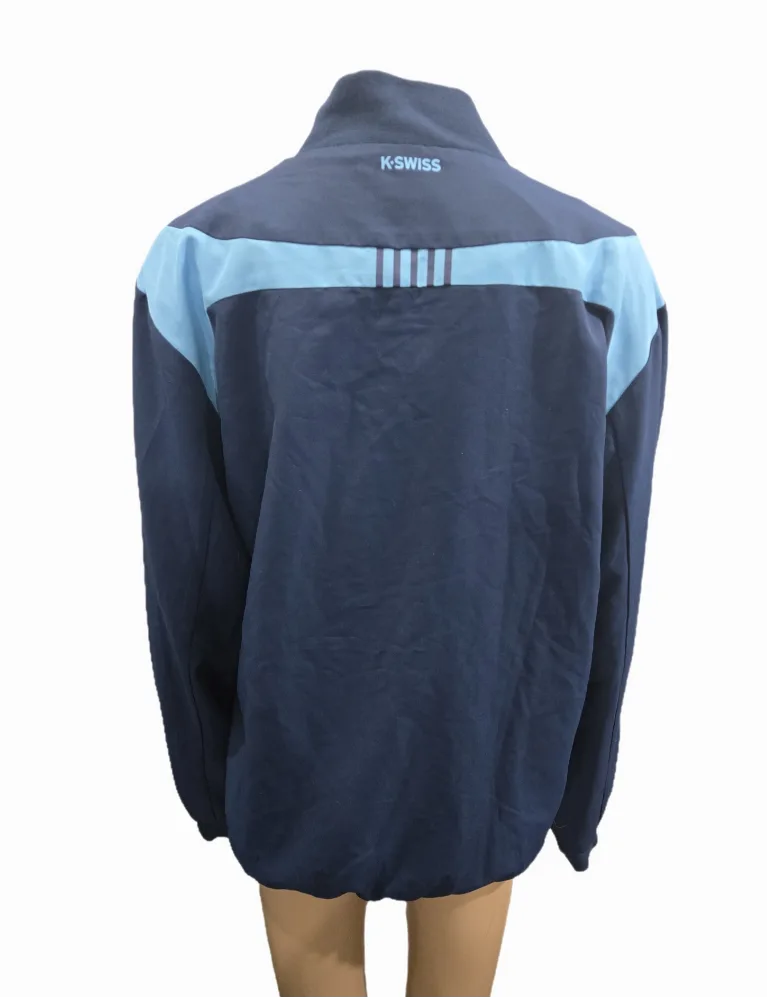 BNWTT Men's K-Swiss Warm Up Jacket Size L image indicator(6)